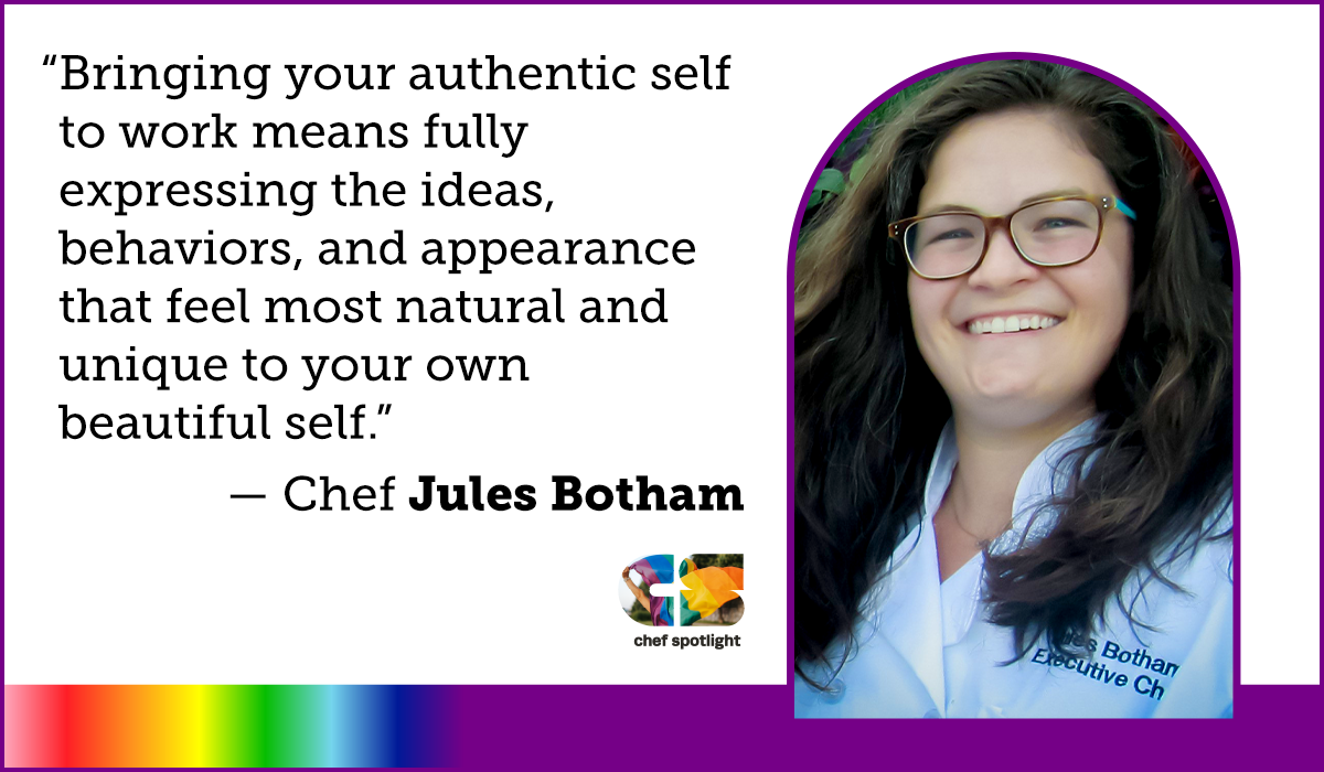 Chef Jules Botham